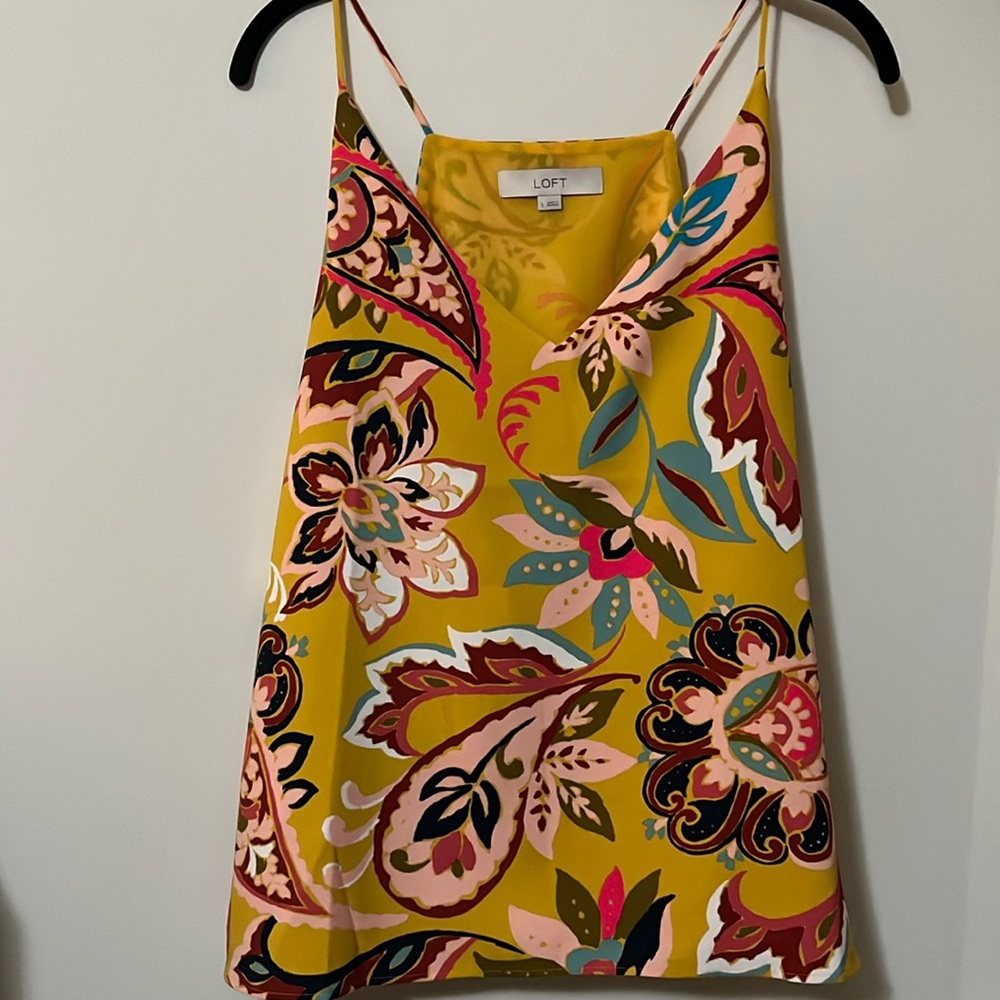 LOFT like new strappy halter/tank top/camisole